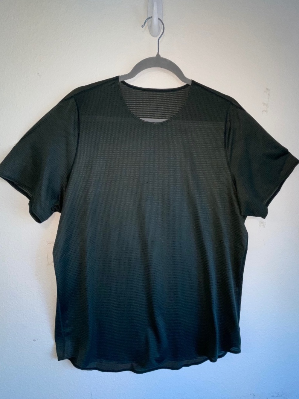 Lululemon Terra Cosmos Mesh Short Sleeve Shirt – Green, M | Classic Fit | Excell